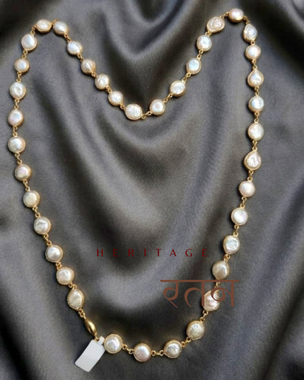 Shyama Mala – Pearl Elegance Necklace