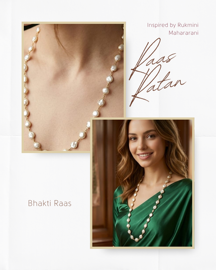 Shyama Mala – Pearl Elegance Necklace