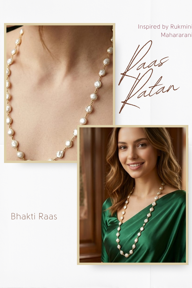 Shyama Mala – Pearl Elegance Necklace