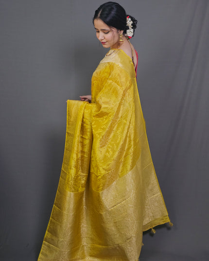 Golden Radiance Banarasi Saree