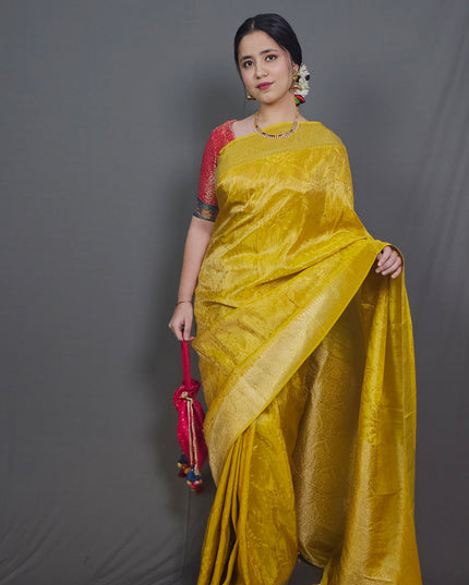Golden Radiance Banarasi Saree