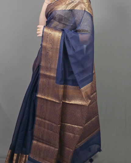 Shyam Sundara Gold Zari Banarasi Saree