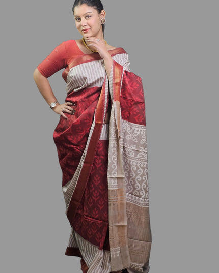 Anant Shakti Maheshwari Silk Saree