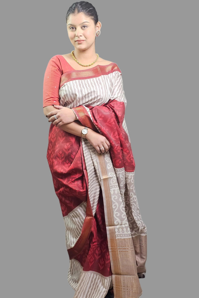 Anant Shakti Maheshwari Silk Saree