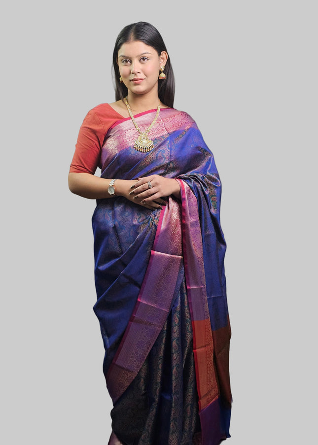 Royal Tanchui Peacock Saree