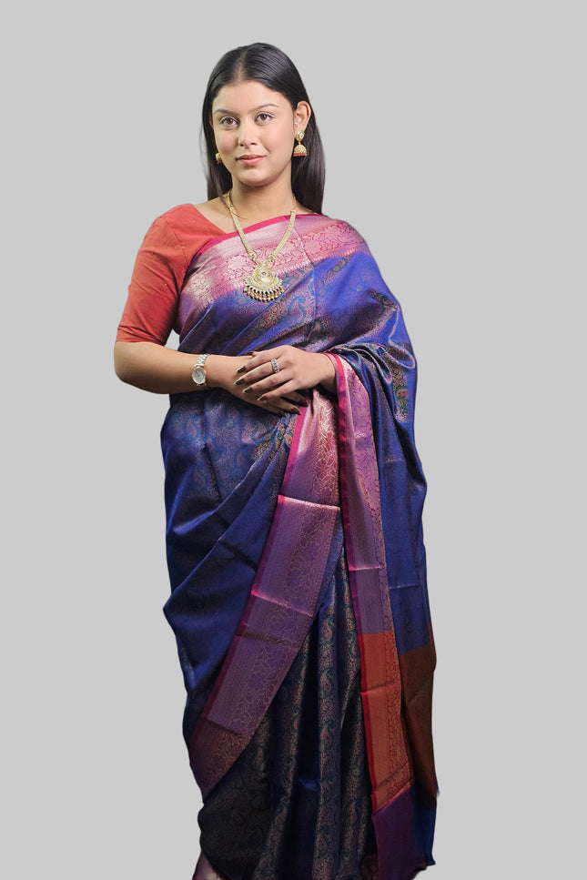 Royal Tanchui Peacock Saree