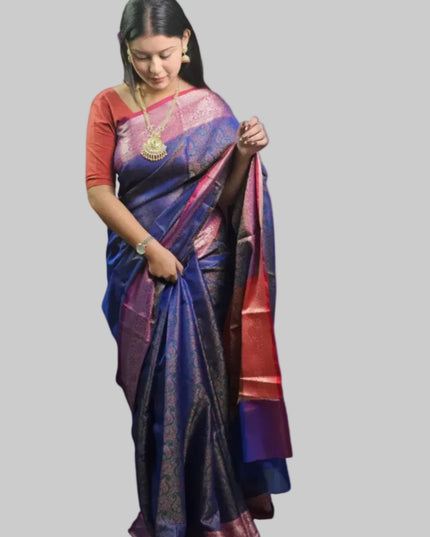Royal Tanchui Peacock Saree