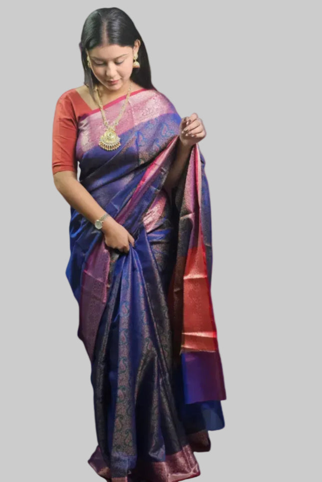 Royal Tanchui Peacock Saree