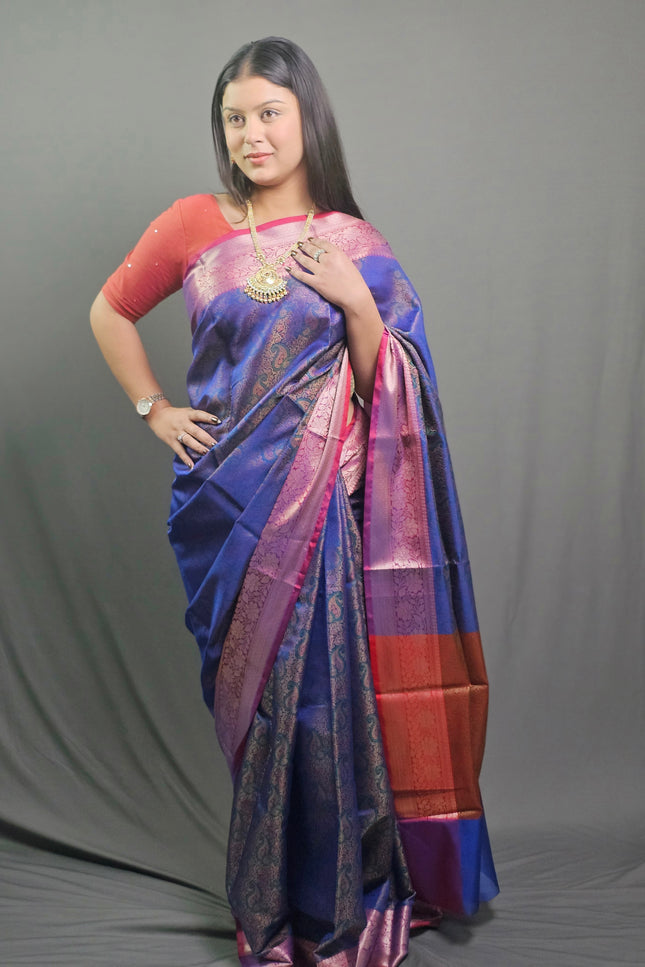 Royal Tanchui Peacock Saree