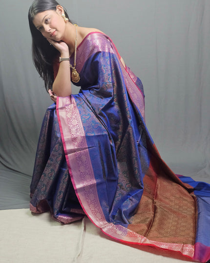 Royal Tanchui Peacock Saree