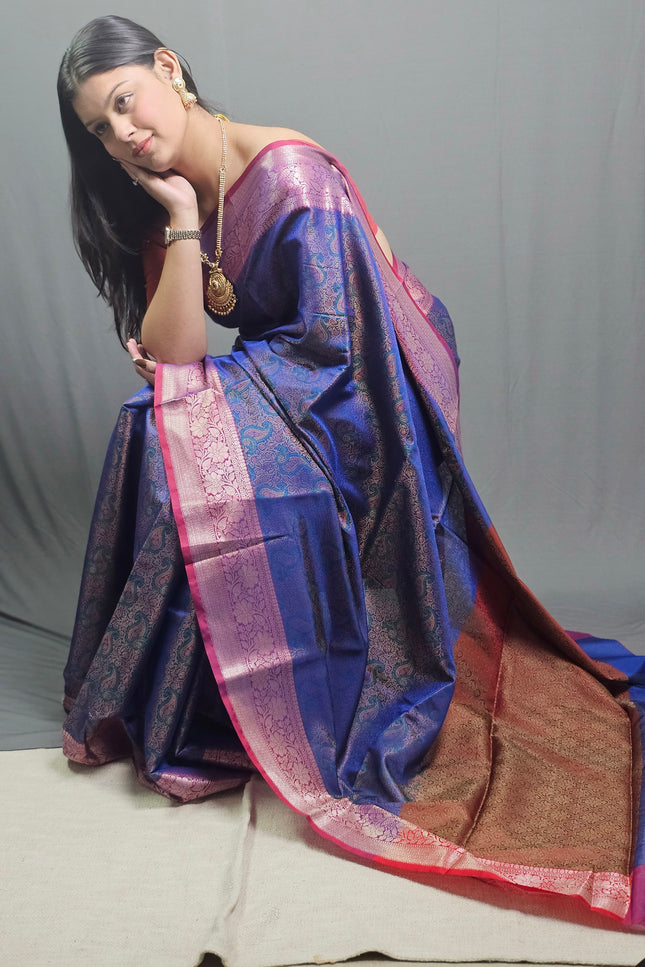 Royal Tanchui Peacock Saree