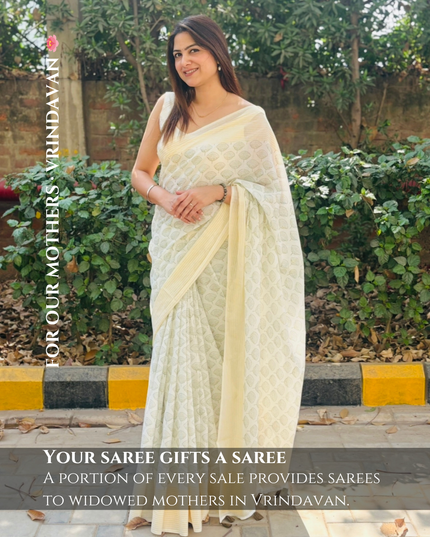 Radha Madhurya Mul Cotton Saree
