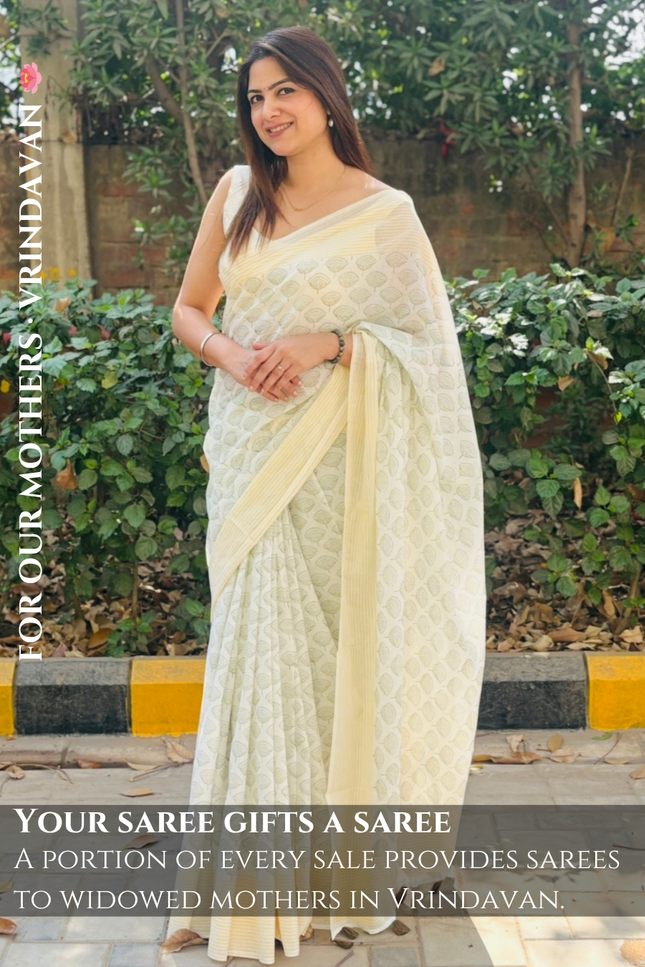 Radha Madhurya Mul Cotton Saree