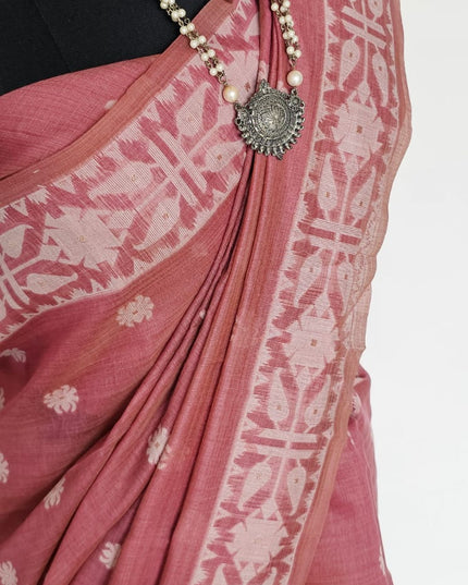 Raktika Munga Cotton Saree