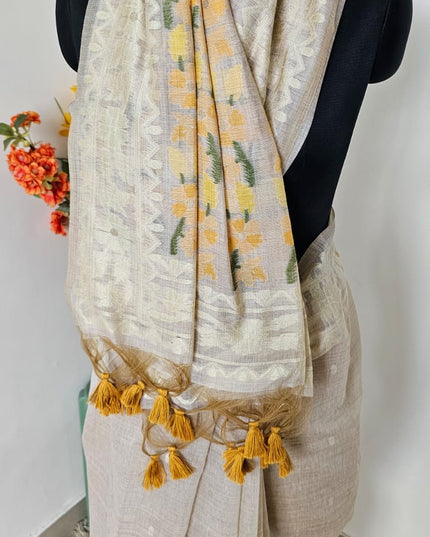 Pushpavalli Munga Cotton Saree
