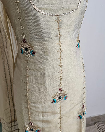 🦚Peacock Embroidery Salwar Suit with Dupatta🦚