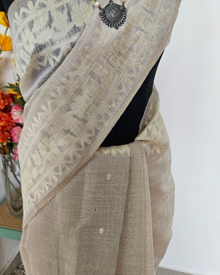 Pushpavalli Munga Cotton Saree