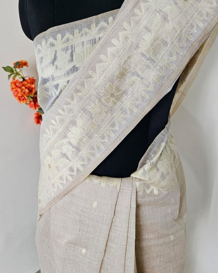 Pushpavalli Munga Cotton Saree