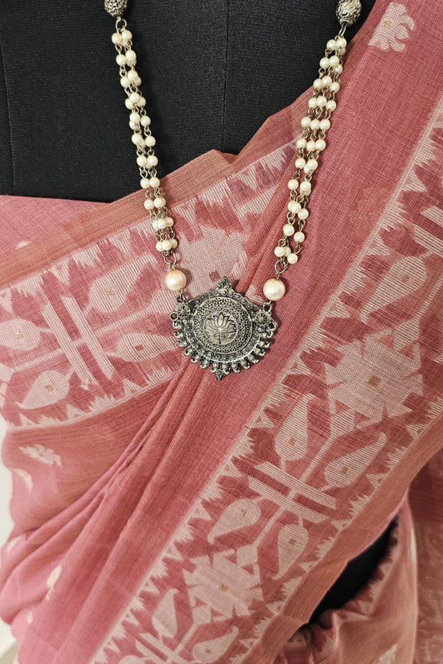 Raktika Munga Cotton Saree