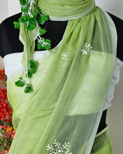 Tulsi Glow Mul Cotton Saree