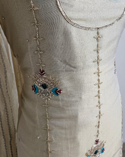 🦚Peacock Embroidery Salwar Suit with Dupatta🦚