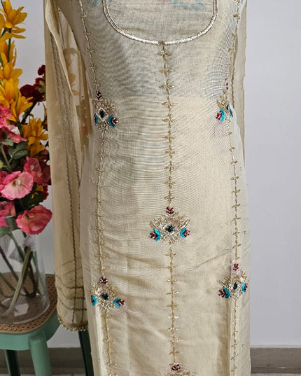 🦚Peacock Embroidery Salwar Suit with Dupatta🦚