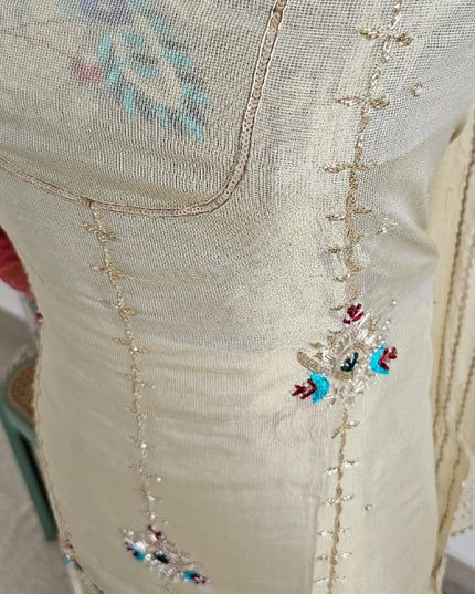 🦚Peacock Embroidery Salwar Suit with Dupatta🦚