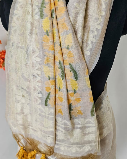 Pushpavalli Munga Cotton Saree