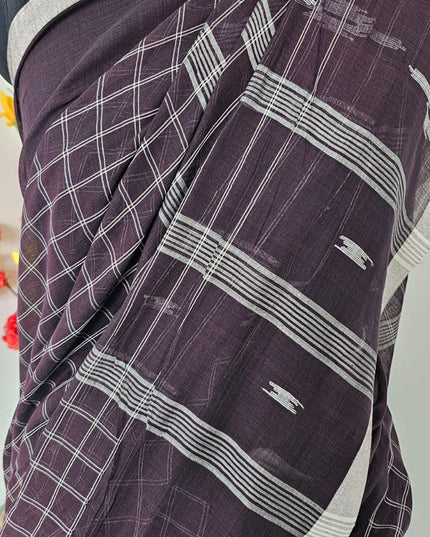 Shyamrekha Handwoven Jamdani Saree