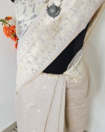 Pushpavalli Munga Cotton Saree