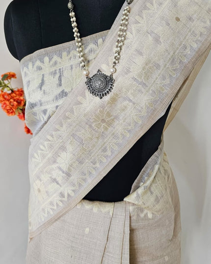 Pushpavalli Munga Cotton Saree