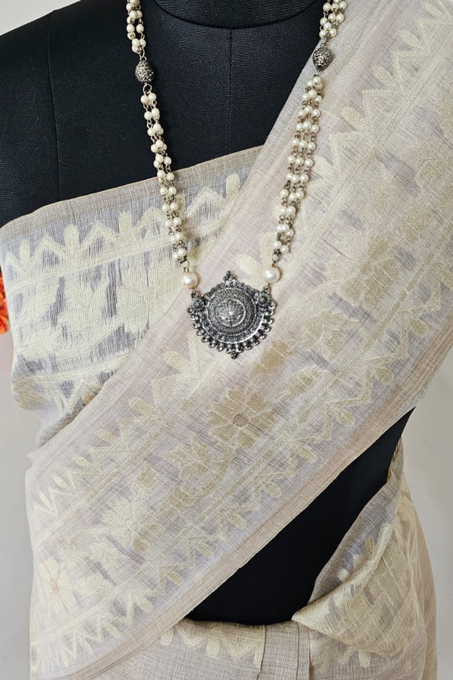 Pushpavalli Munga Cotton Saree