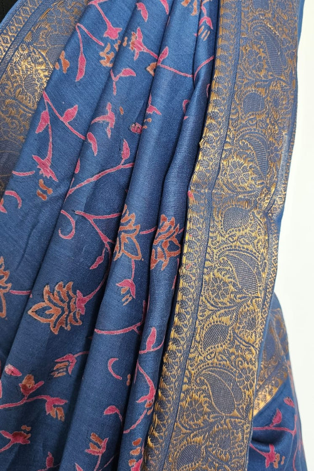 Nilambari Zari Woven Art Silk Saree