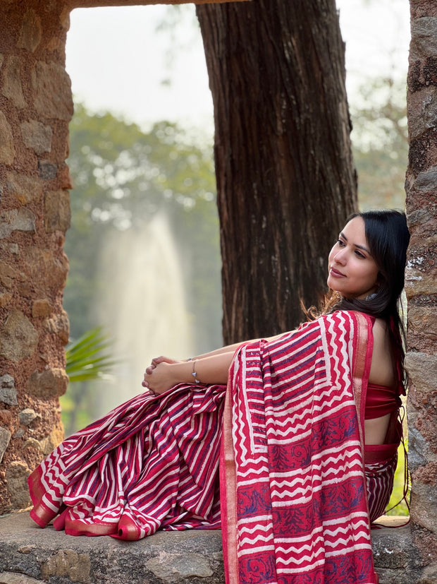 <h3>Premium Crafted Sarees, Blessed Before Delivery</h3>