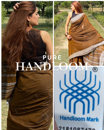 Vrindavan Mitti Handloom Saree