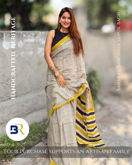 Ganga Kinare Handcrafted Heritage Saree