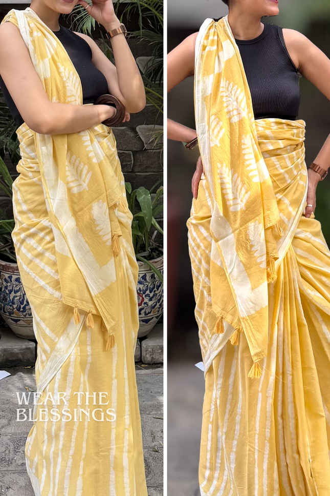 Bhori Sakhi Sunshine Mul Cotton Saree