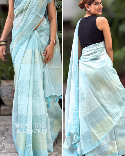 Vrindavaneshwari Chanderi Silk Saree