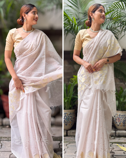 Vaijanti Mala Chanderi Saree