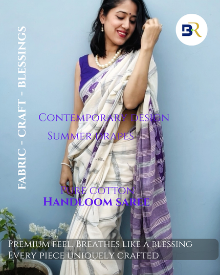 Venupriya Handloom Cotton Saree