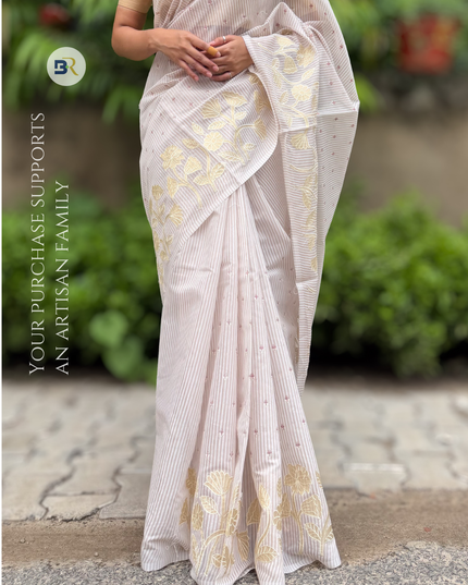 Vaijanti Mala Chanderi Saree