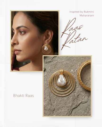 Rukmini Premika Pearl Earrings
