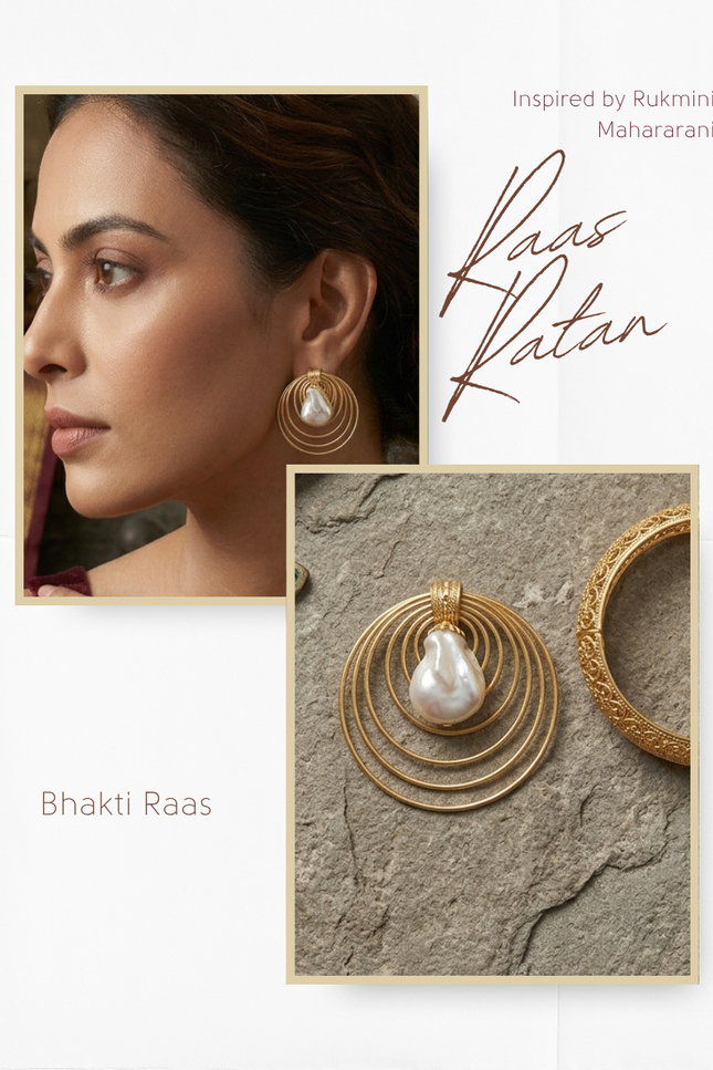 Rukmini Premika Pearl Earrings