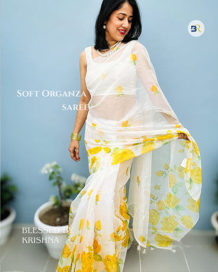 Kusum Rasika Soft Organza Saree