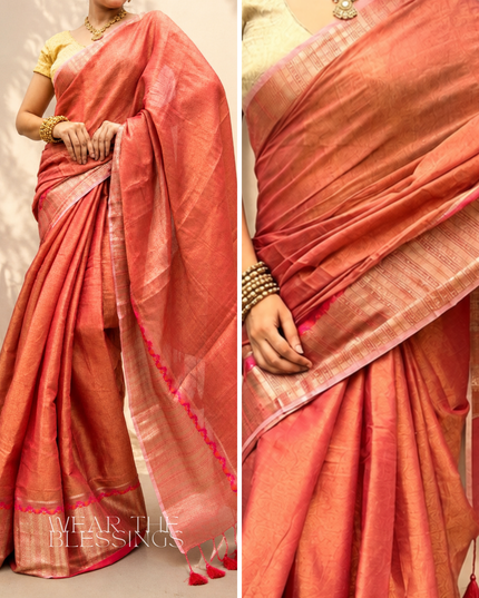 Krishna Rasrupa Banarasi Tanshui Saree