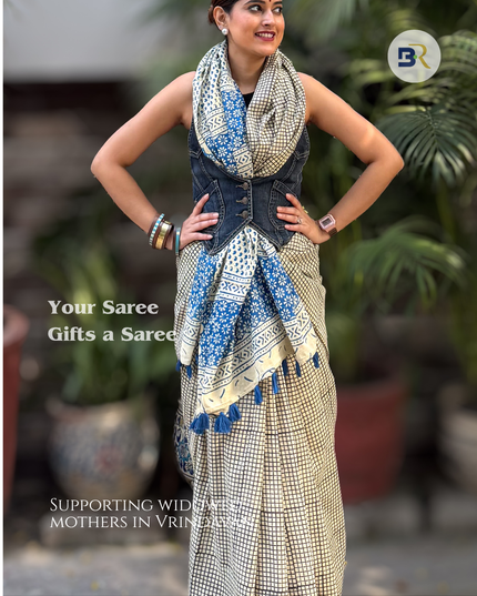 Gopika Yamuna Tara - Mul Cotton Saree