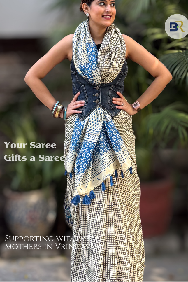 Gopika Yamuna Tara - Mul Cotton Saree