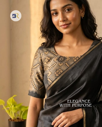 Meghvarna Silk Blouse