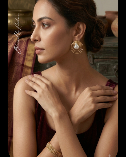 Rukmini Premika Pearl Earrings