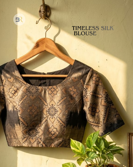 Meghvarna Silk Blouse